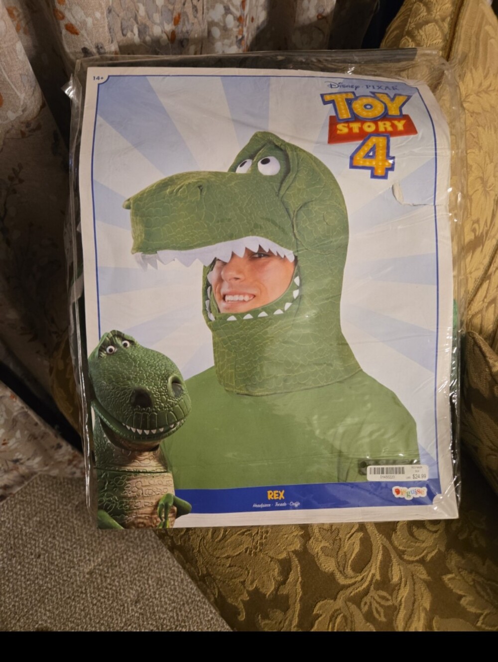 Disney Pixar Toy Story 4 Rex Costume Headpiece